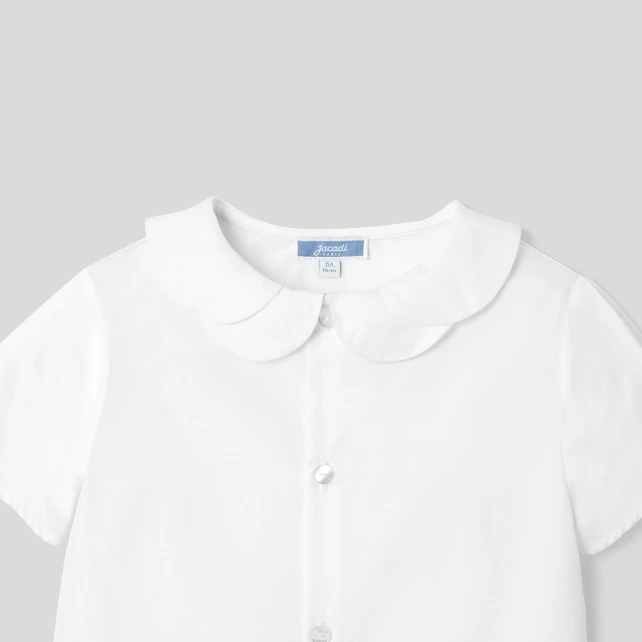Blouse enfant fille en popeline