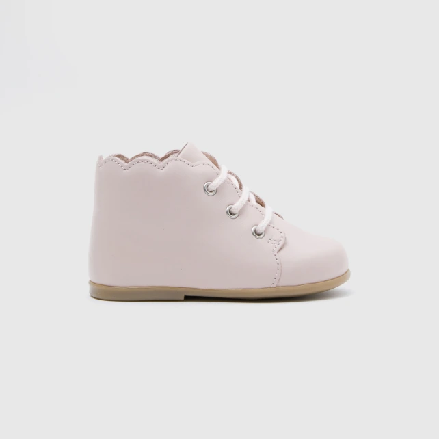 Bottillons bébé fille en cuir