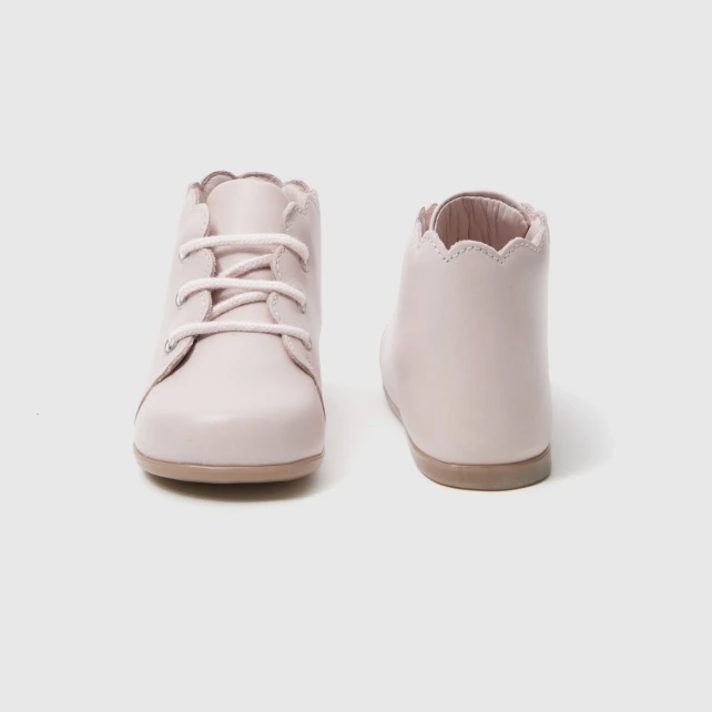 Bottillons bébé fille en cuir