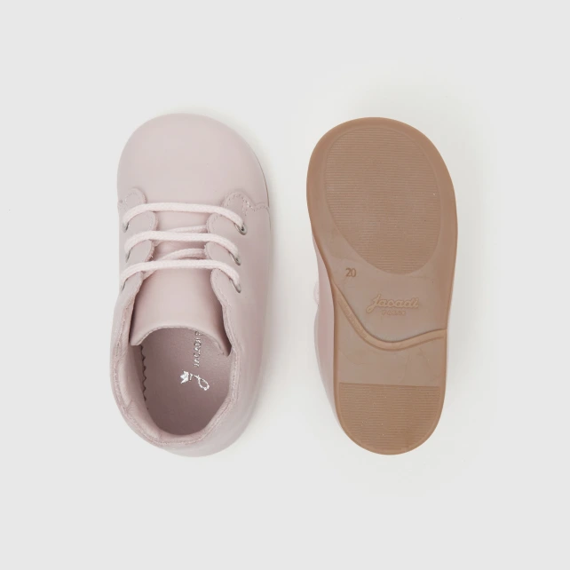 Bottillons bébé fille en cuir