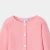 Cardigan bébé fille en point mousse