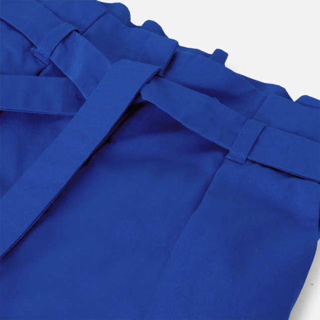 Pantalon droit enfant fille en gabardine