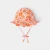 Chapeau bébé fille en tissu Liberty