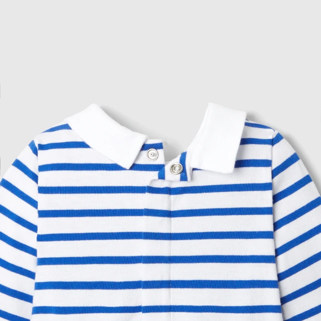 Pyjama bébé garçon en jersey rayé