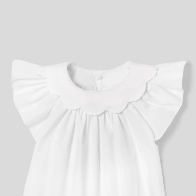Ensemble bébé fille à culotte rayée