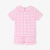 Pyjashort enfant fille en Vichy