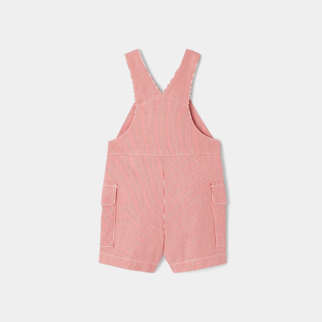 Salopette short bébé garçon