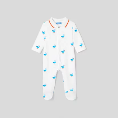 Pyjama bébé garçon à col polo