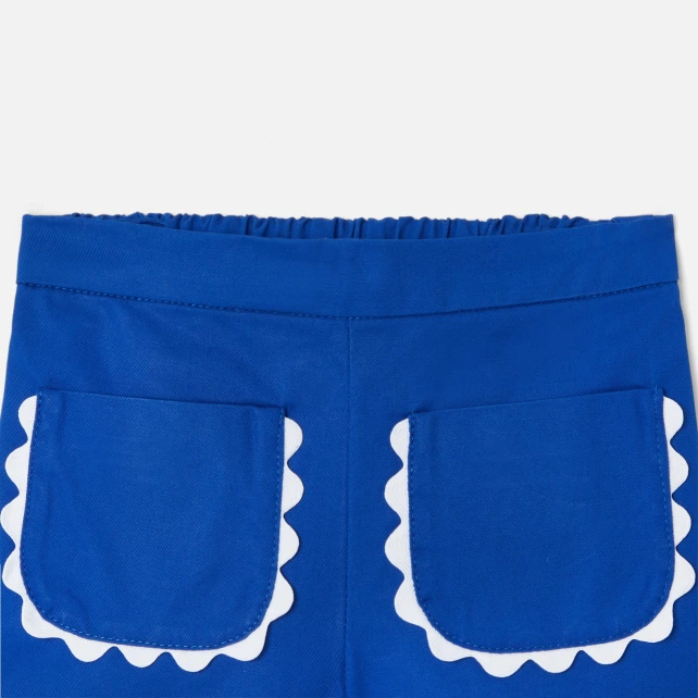 Short bébé fille en lin