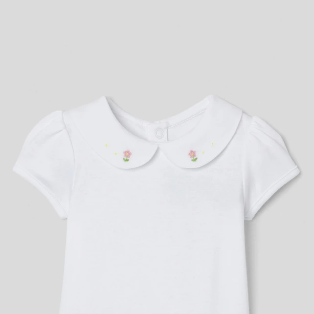 Body bébé fille en coton 