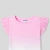 T-shirt enfant fille dip dye