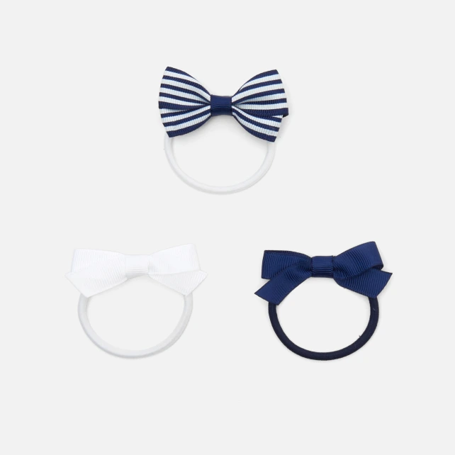Trio d'élastiques enfant fille