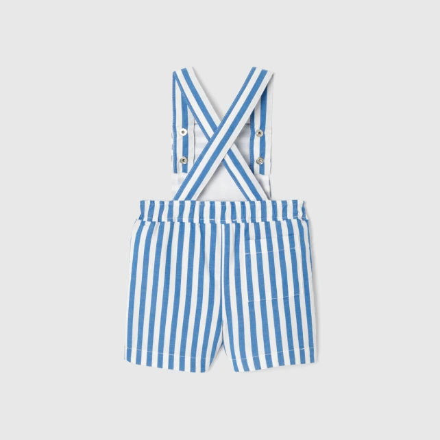 Salopette short bébé garçon