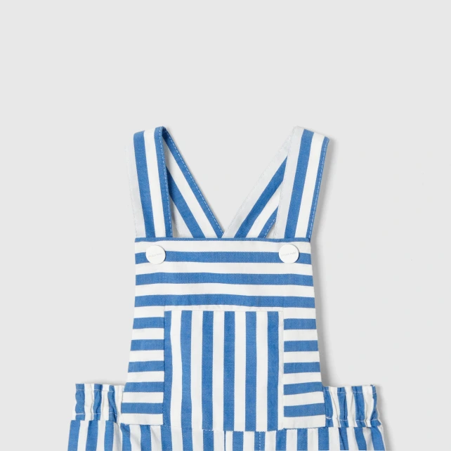 Salopette short bébé garçon