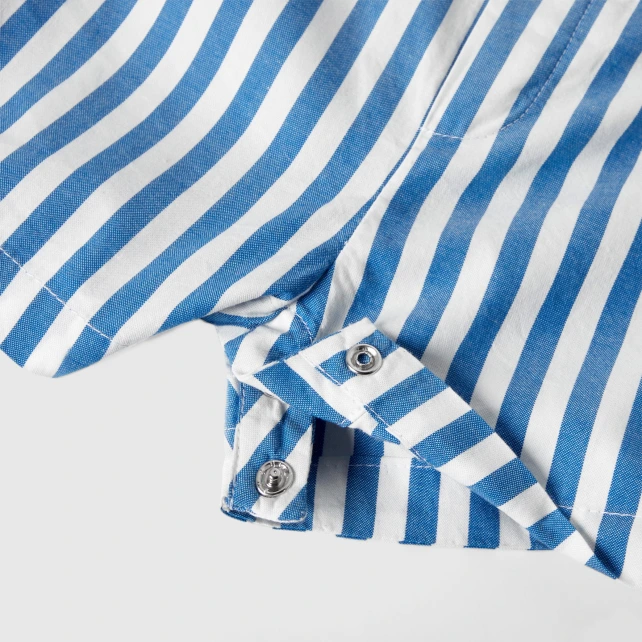Salopette short bébé garçon