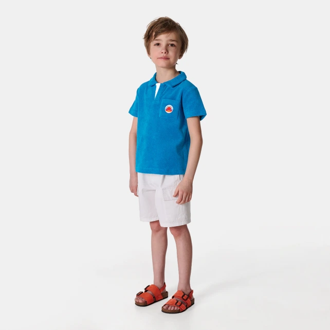 Polo enfant garçon en éponge