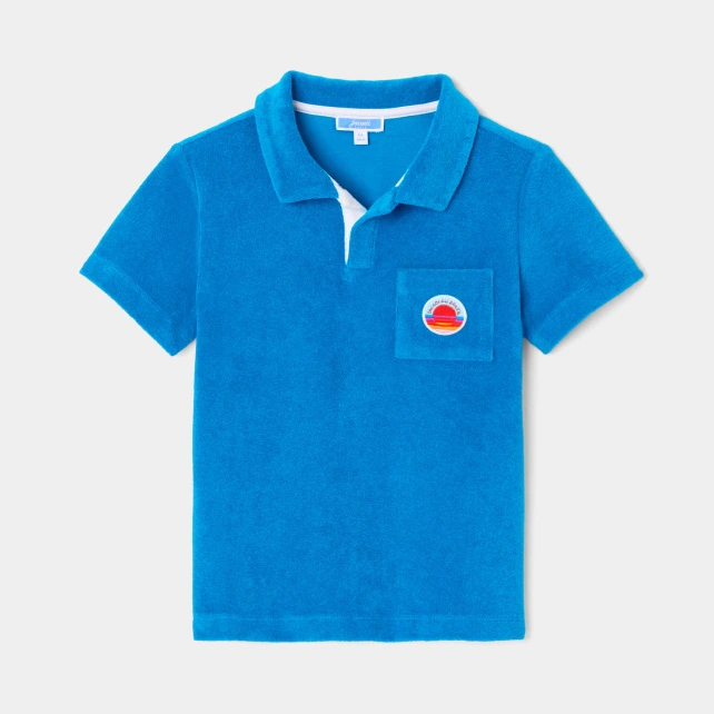 Polo enfant garçon en éponge