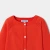 Cardigan bébé fille en point mousse