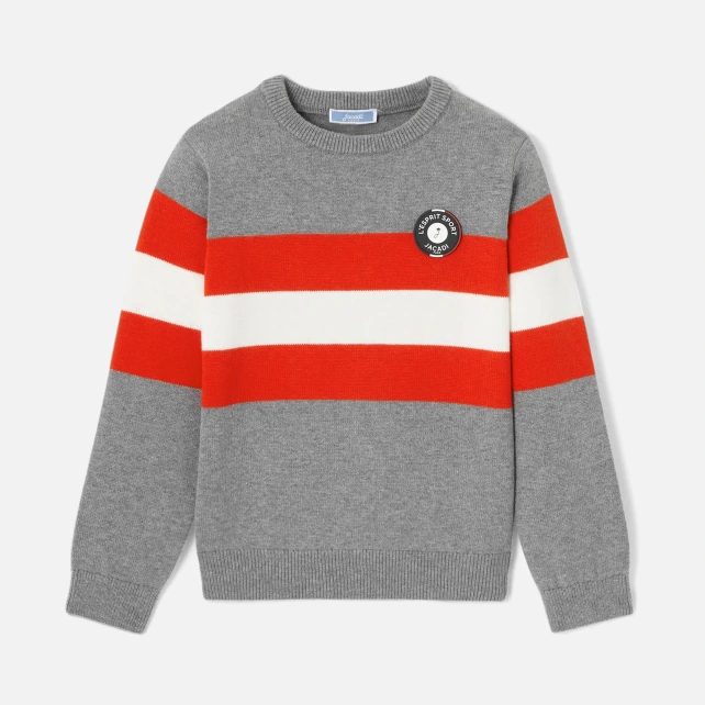 Pull color block enfant garçon