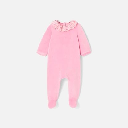 Pyjama bébé fille en velours