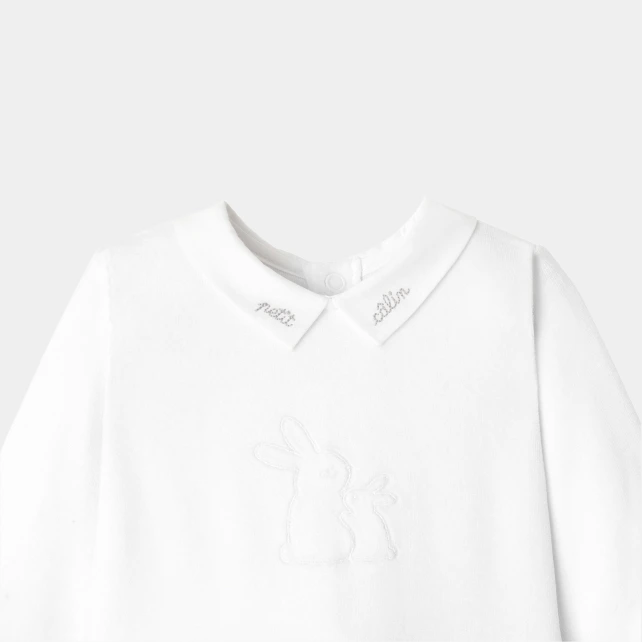 Pyjama bébé en velours