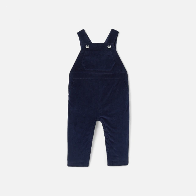 Salopette bébé garçon en velours