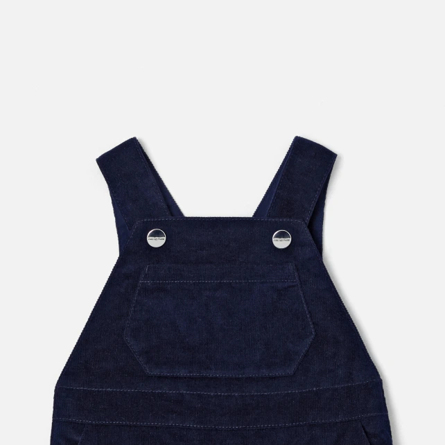 Salopette bébé garçon en velours