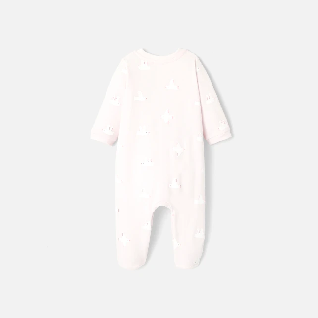 Pyjama bébé fille en molleton