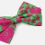 Barrette noeud en tissu Liberty