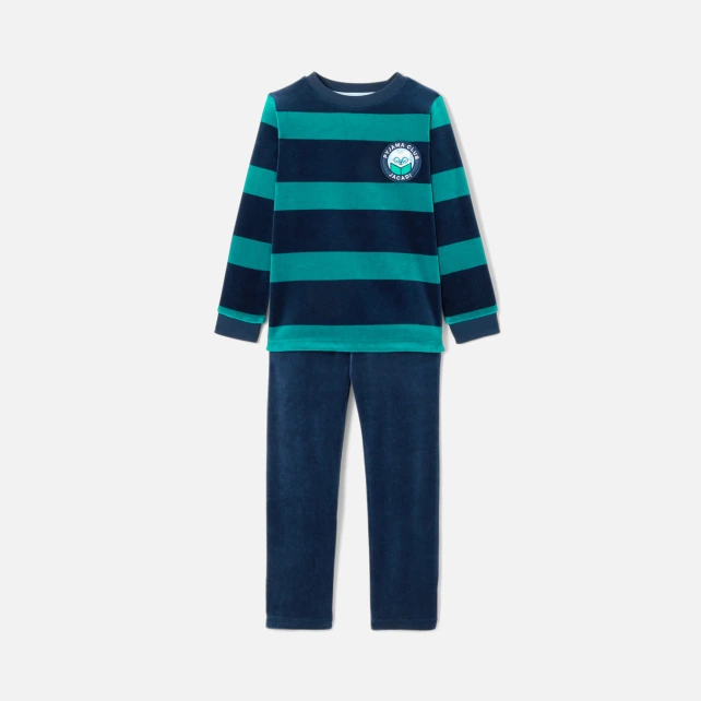 Pyjama en velours enfant garçon
