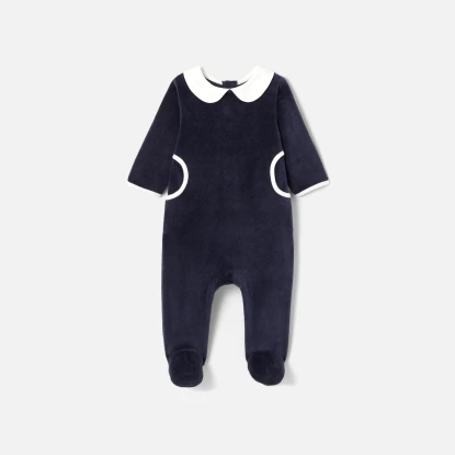 Pyjama bébé fille en velours