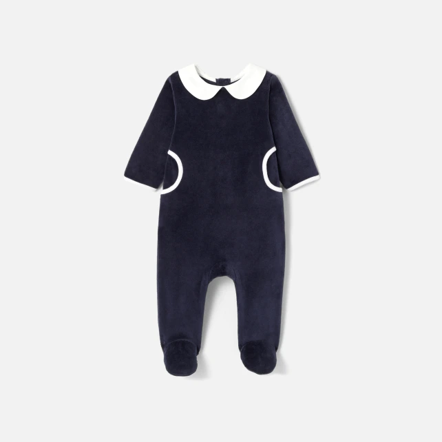 Pyjama bébé fille en velours