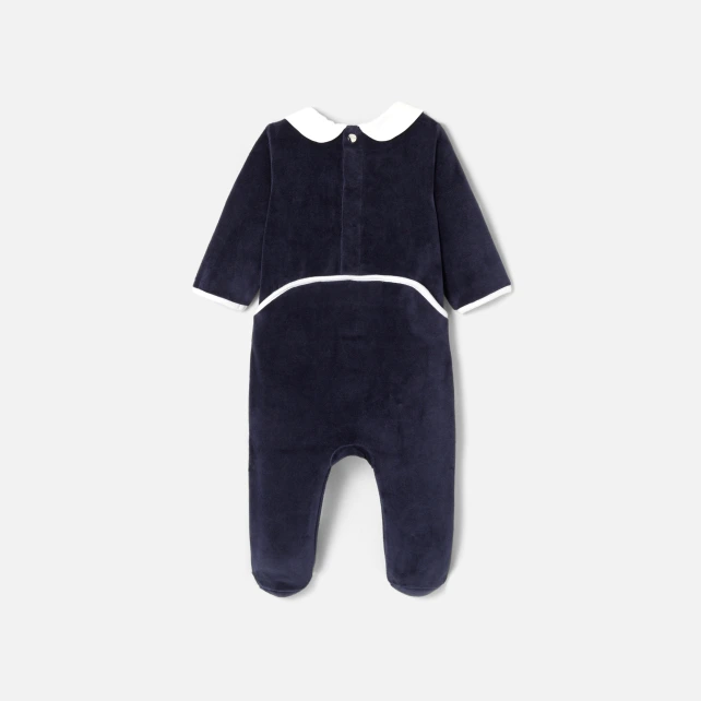 Pyjama bébé fille en velours
