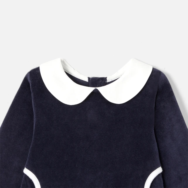 Pyjama bébé fille en velours