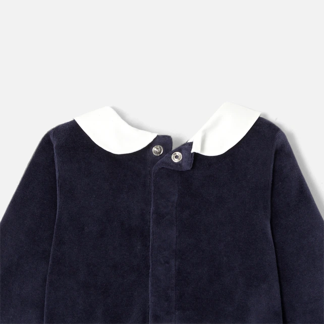 Pyjama bébé fille en velours