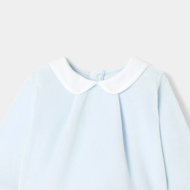 Ensemble confort bébé garçon en velours