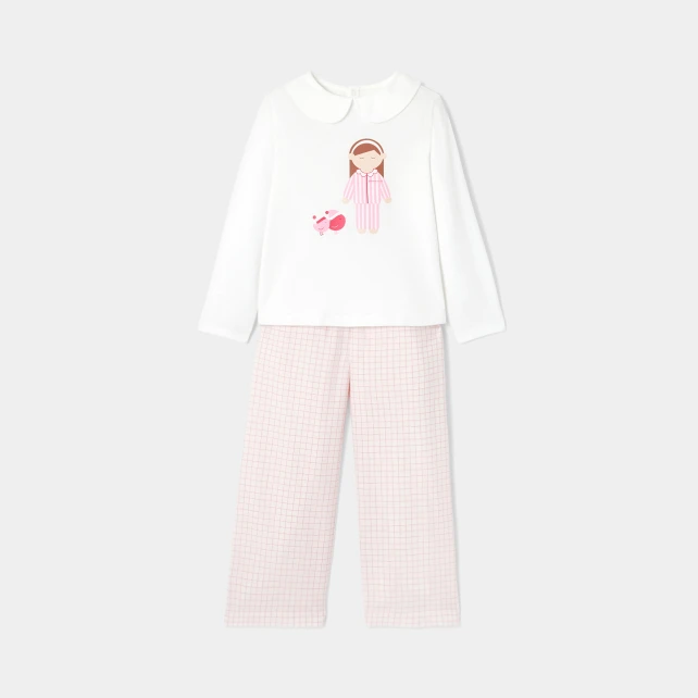 Pyjama enfant fille en coton