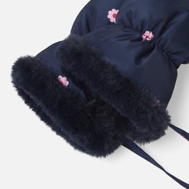 Moufles bébé fille en nylon
