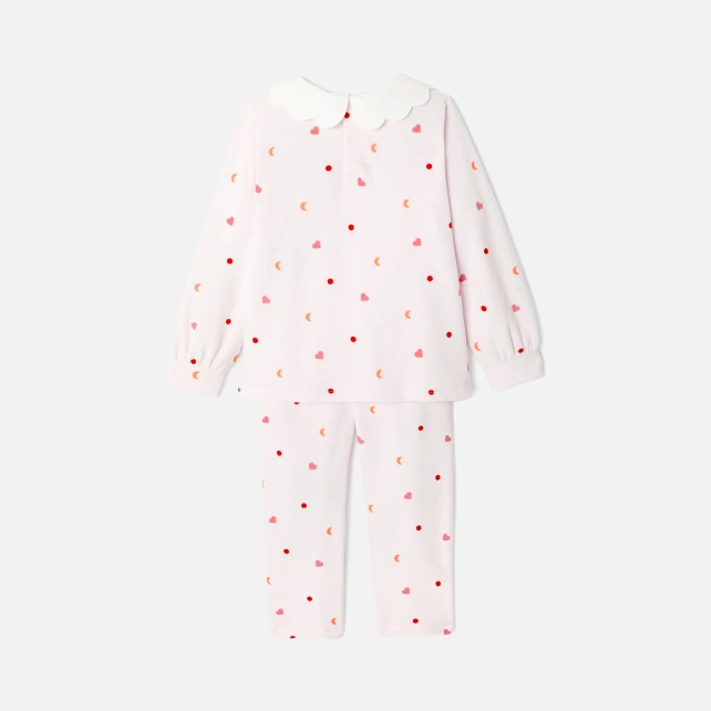 Pyjama enfant fille en velours