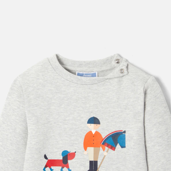 Sweat bébé garçon en molleton