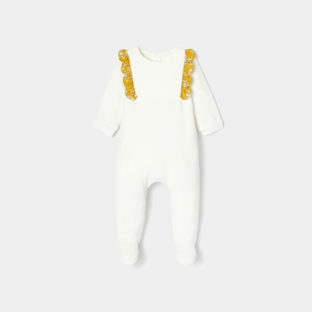 Pyjama bébé fille en velours