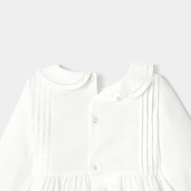 Robe longue de cérémonie bébé fille