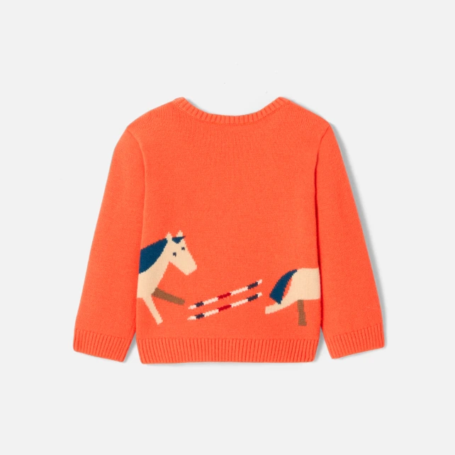 Pull bébé garçon laine et cachemire