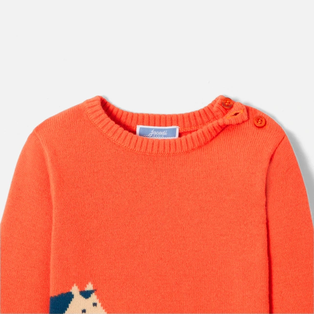 Pull bébé garçon laine et cachemire