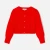 Cardigan court enfant fille