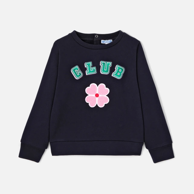 Sweat enfant fille en molleton
