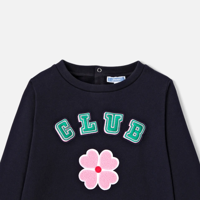 Sweat enfant fille en molleton