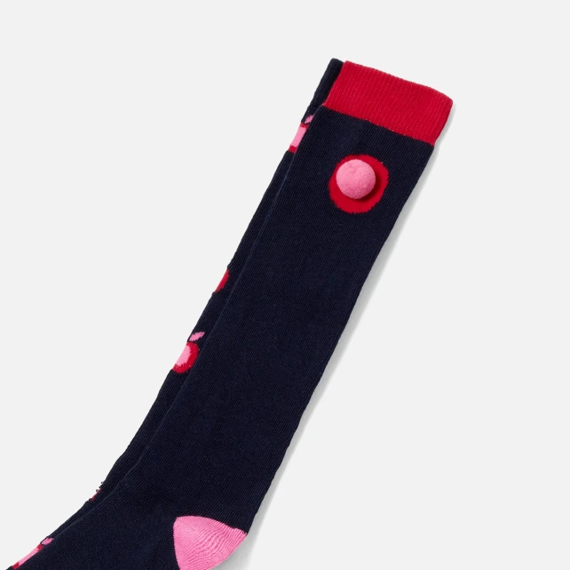 Duo de chaussettes hautes enfant fille