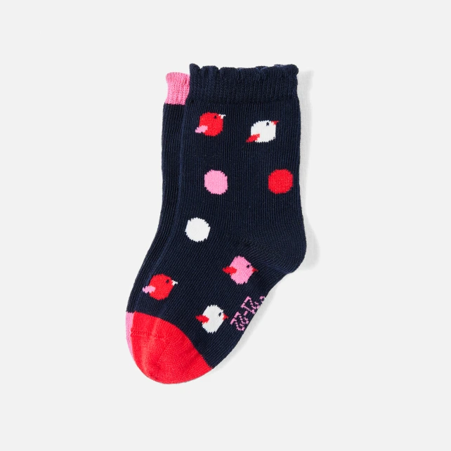Duo de chaussettes bébé fille