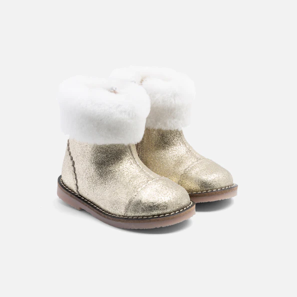 Bottines fourrées bébé fille